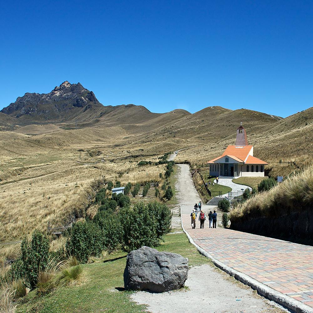 Kirche in den Bergen