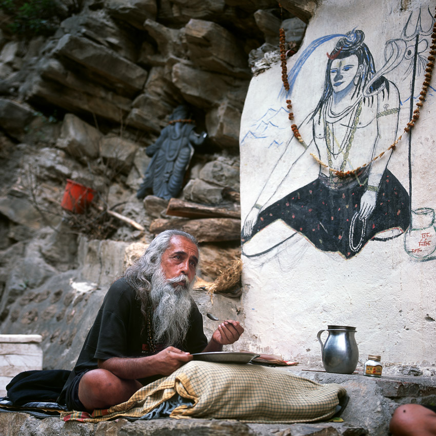 Mittagessen mit dem Heiligen