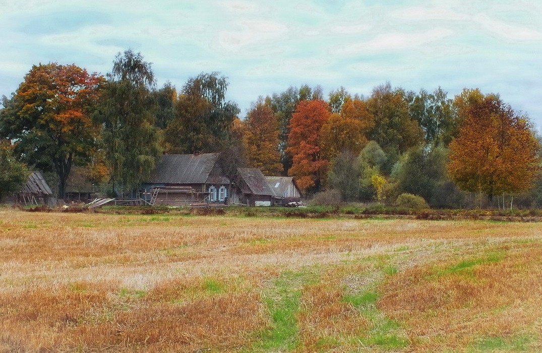 Herbst auf dem Bauernhof
