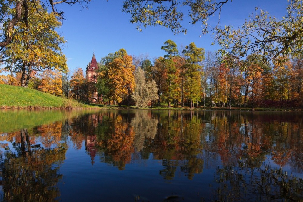 Die Farbe der Herbstsonne