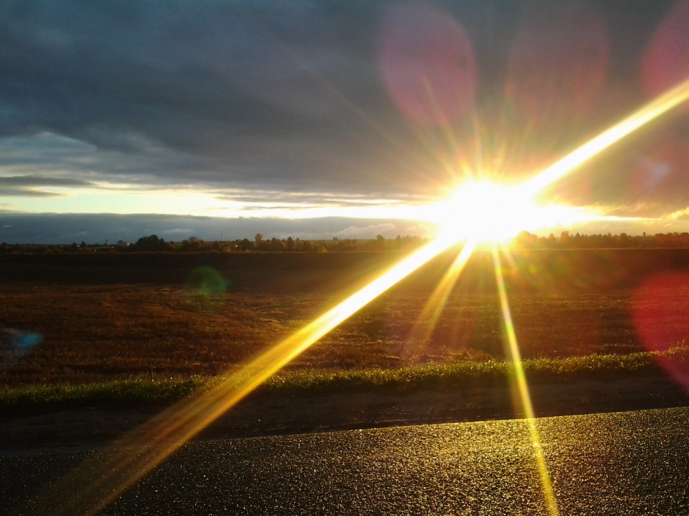 Nur ein schöner Sonnenaufgang