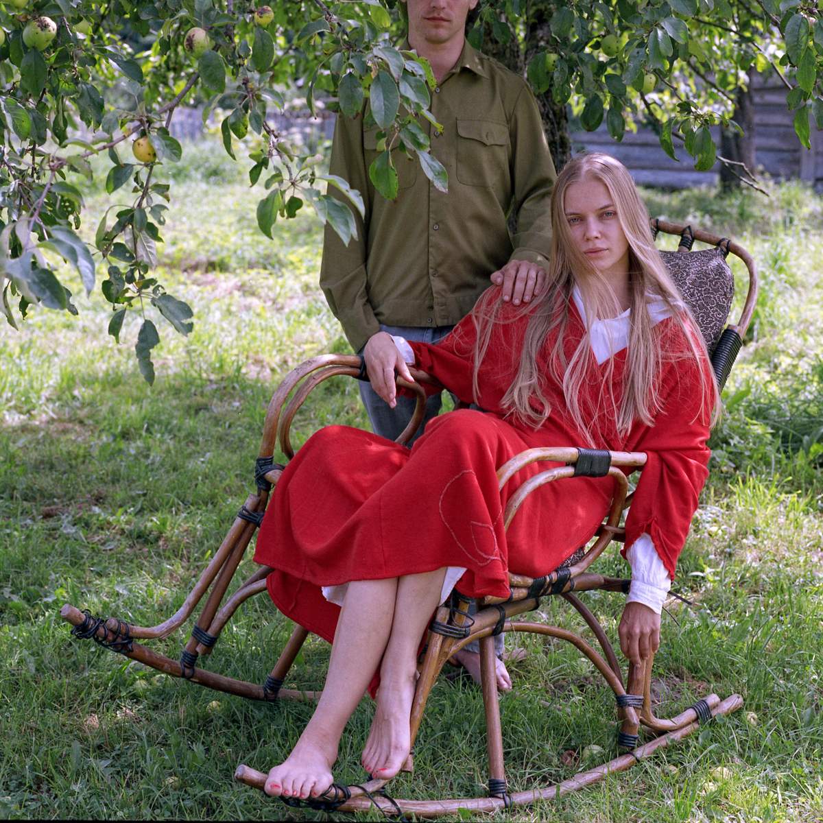 Portrait auf einer Speicherkarte