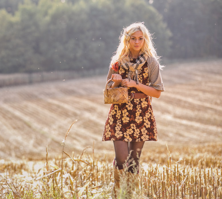 An einem warmen Tag im Oktober