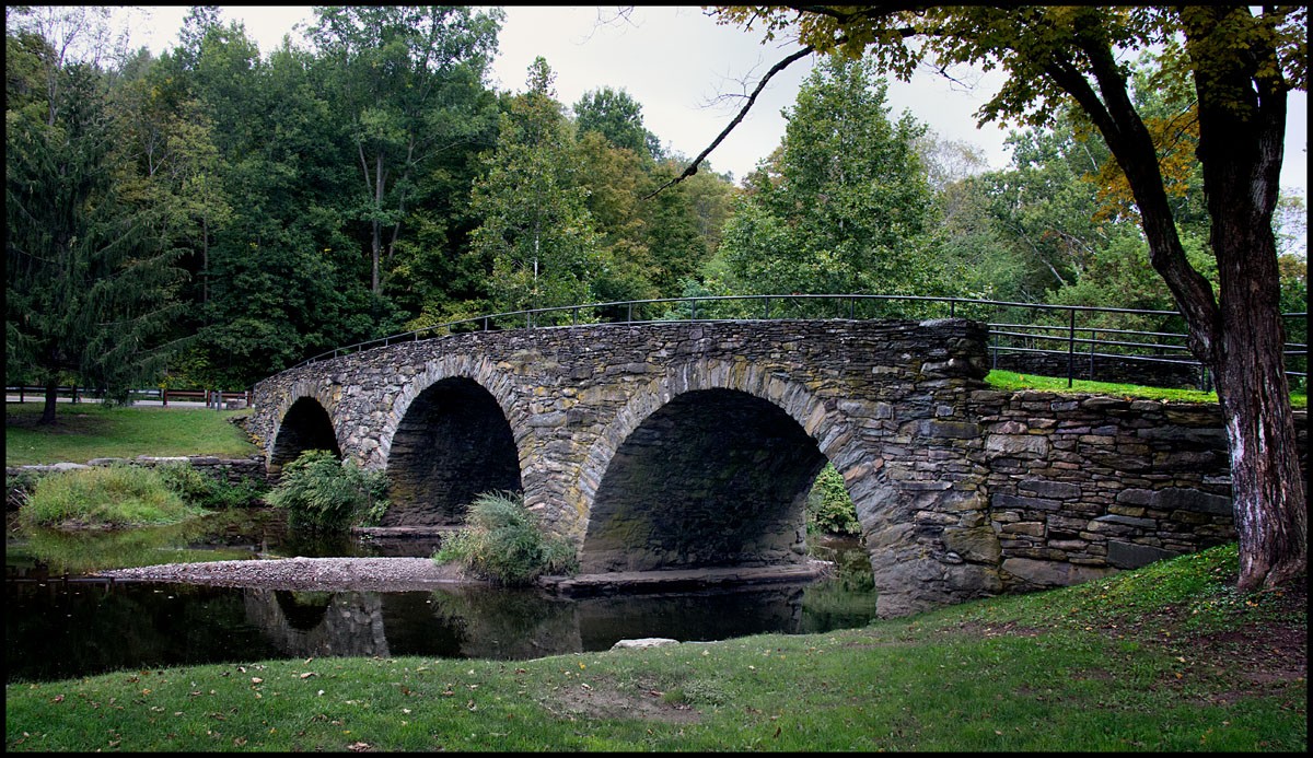 Stone Bridge, Sullivan County, New York, ein historisches Denkmal.