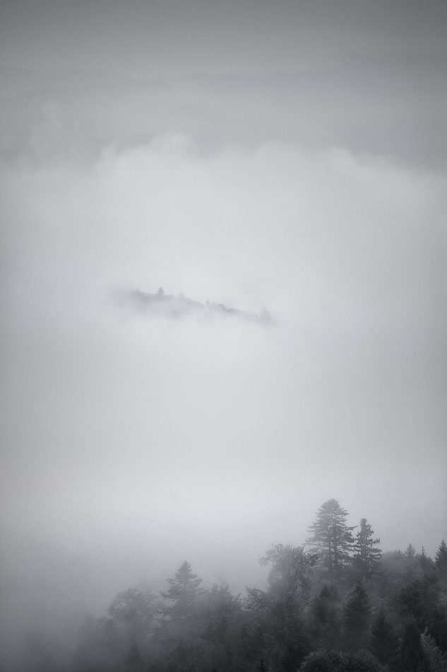 Tippen Sie auf die Wolken