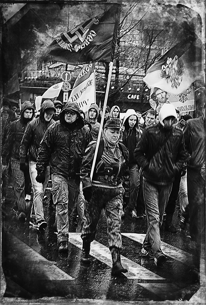 Russische Marsch St. Petersburg 2013