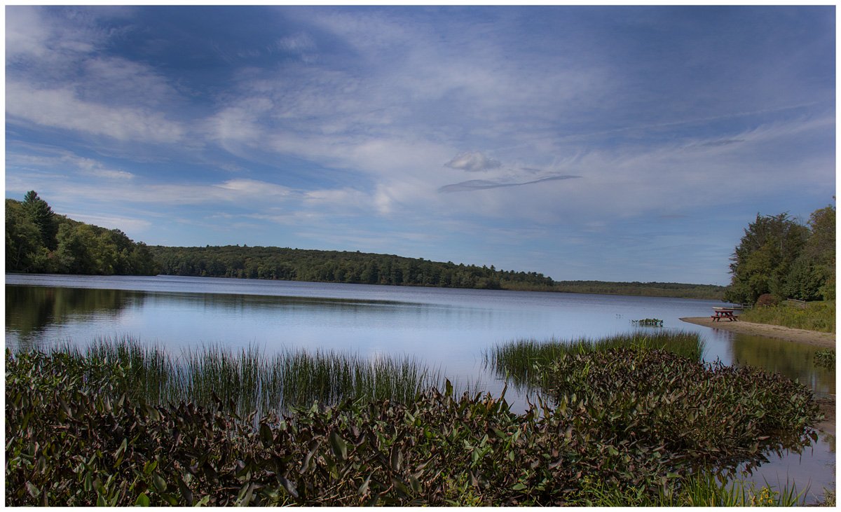 See in den Bergen in der Nähe von Monticello, New York