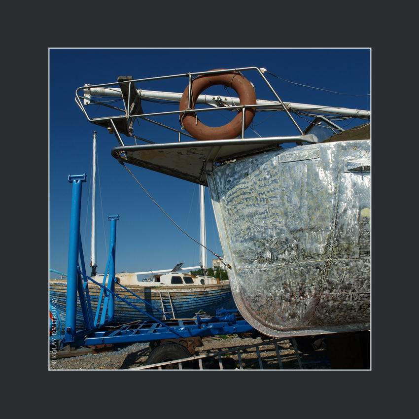 Peeling. Archangelsk. Jachtklub