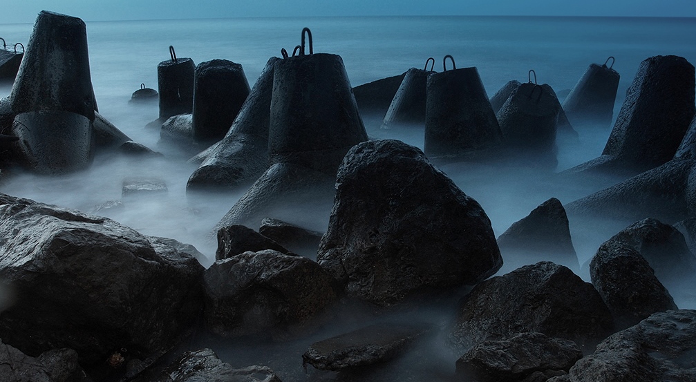 dunklen Nebel schlafen ..