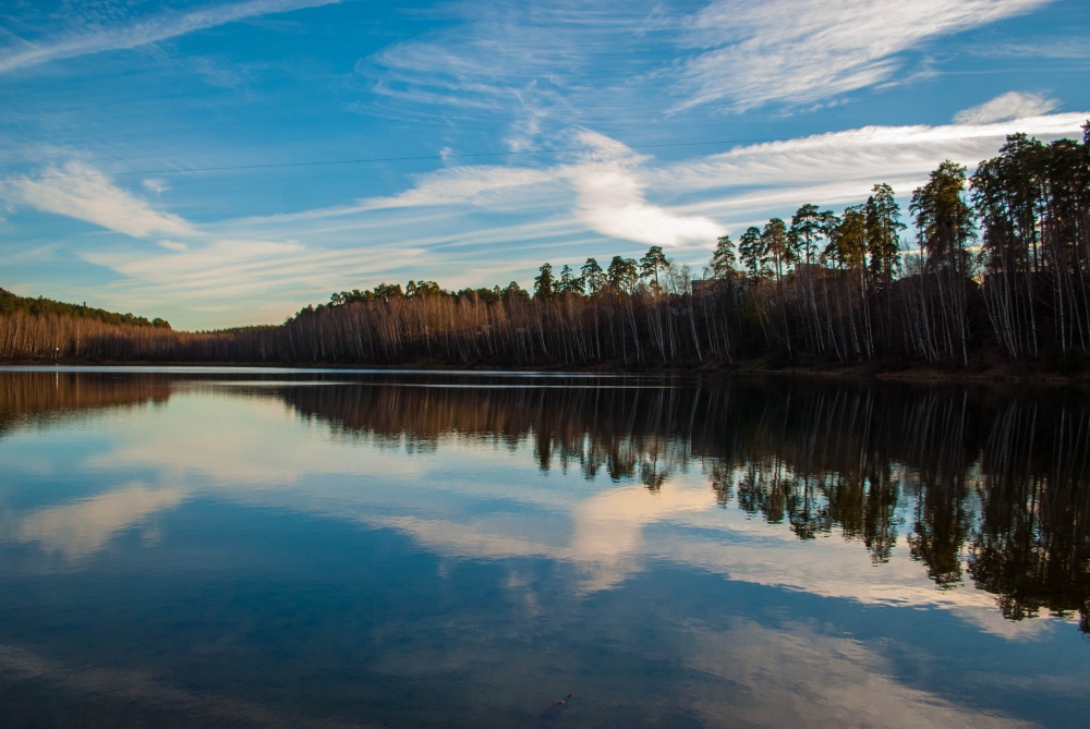 Die Wasseroberfläche