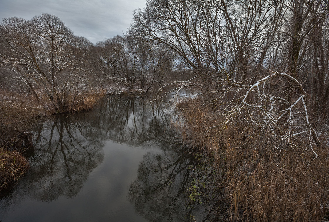 Der erste Schritt des Winters ...