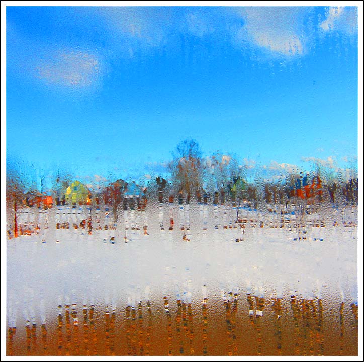 Und draußen vor dem Fenster ... Frühling ...