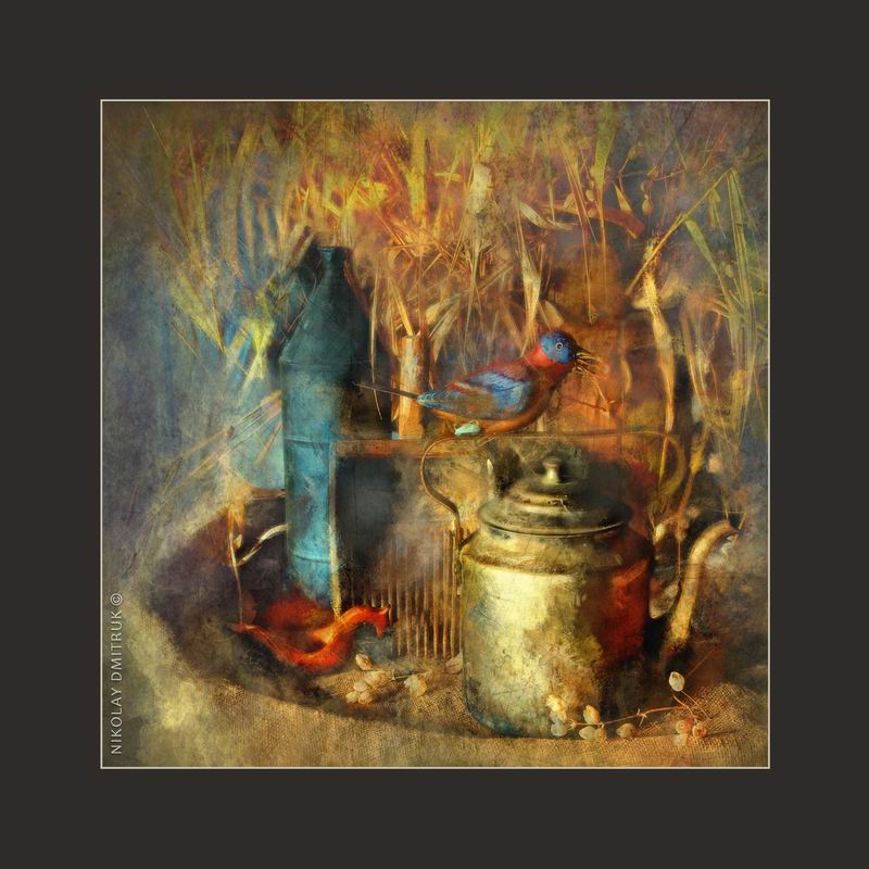 mechanischen Vogel. Art Residence "Zvoz" 2011