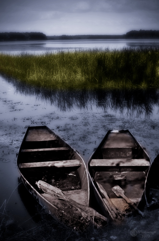 In einer ruhigen Bucht