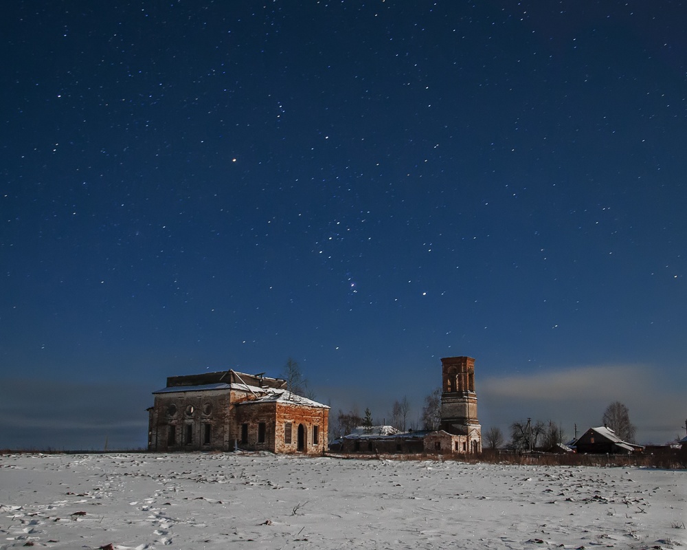 Nacht über Nokshino