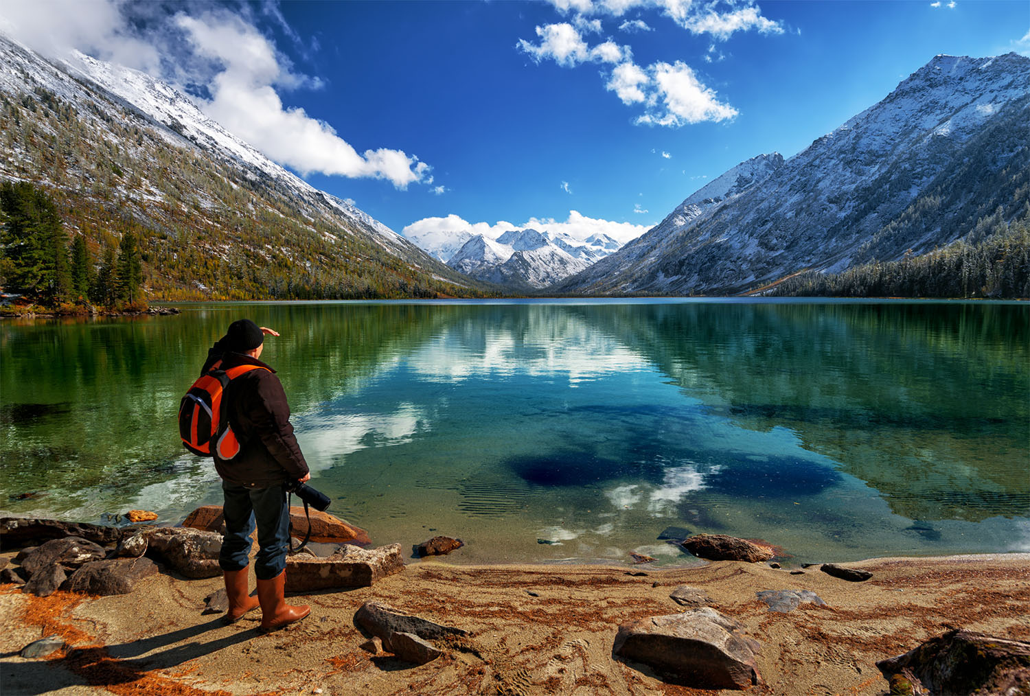 Nahen Lake Multinskoye