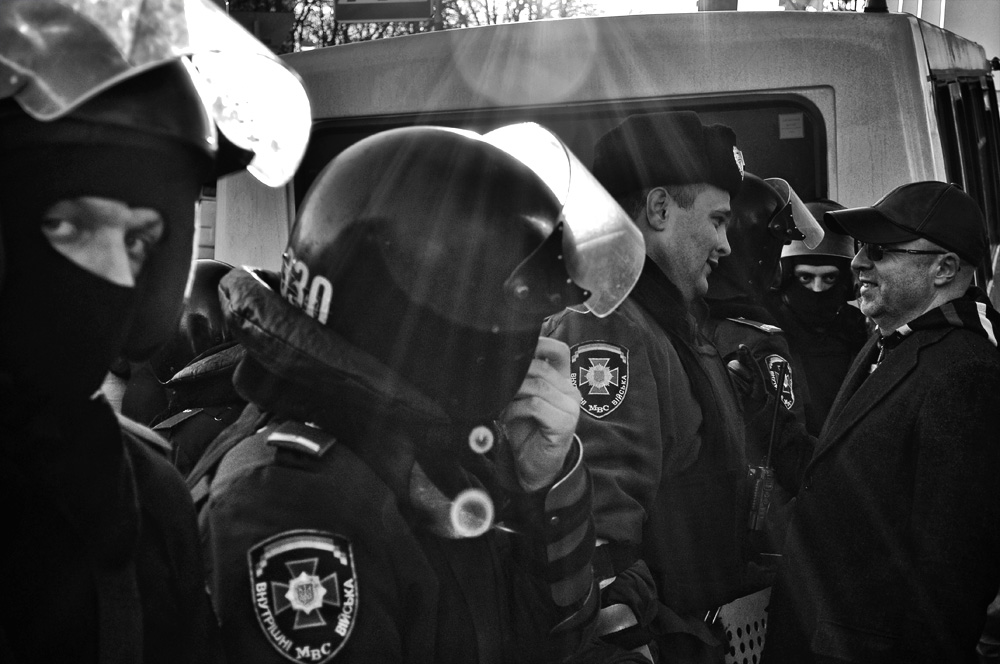 Barriere in den drei Heiligen