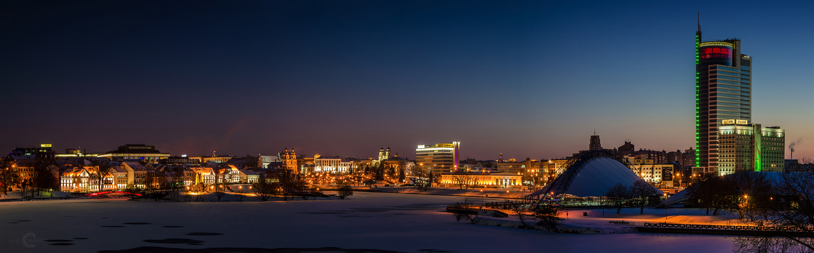 Blick auf die Dreieinigkeit.