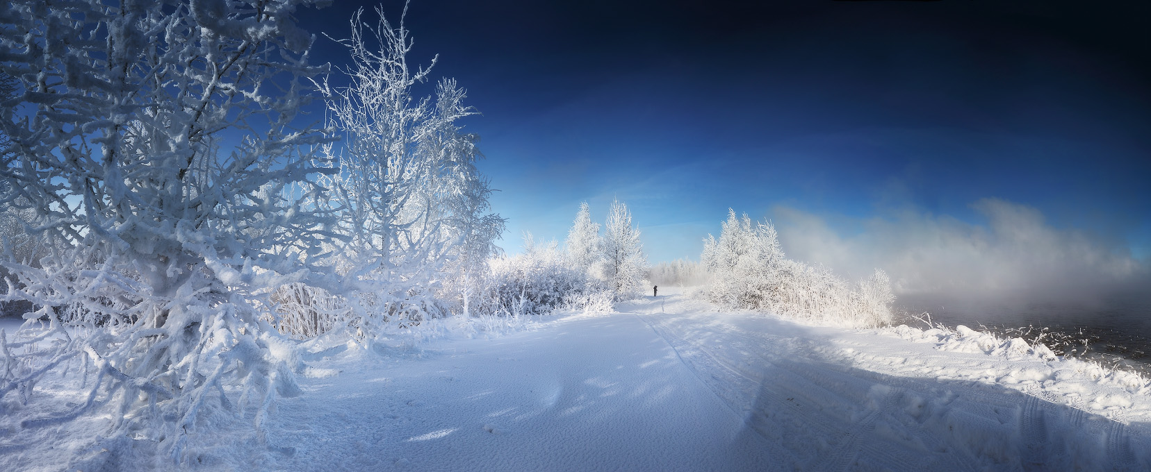 Frost und Sonne - ein wunderschöner Tag