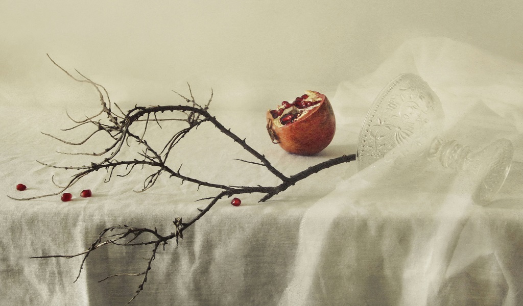 Mit Granatapfel ....