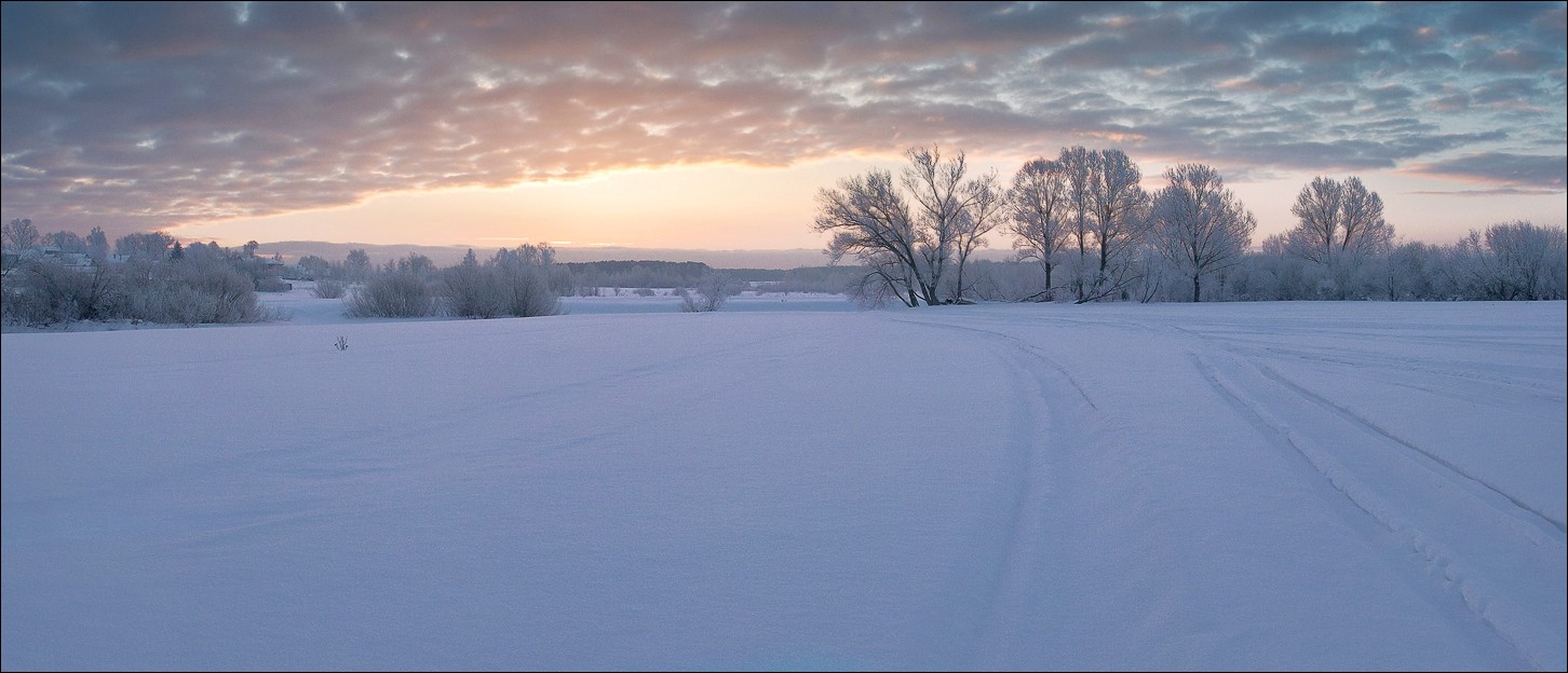 Winter in Novosergievo.