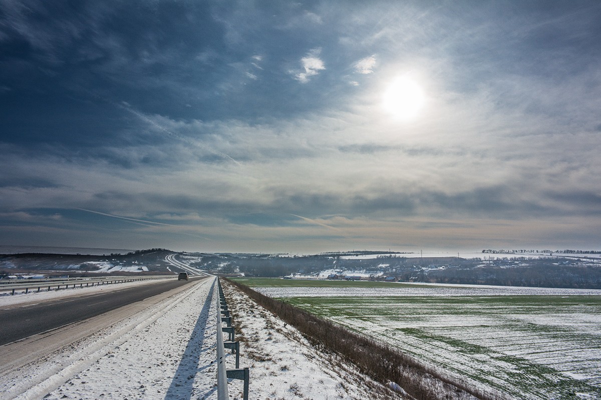Winter-Straße