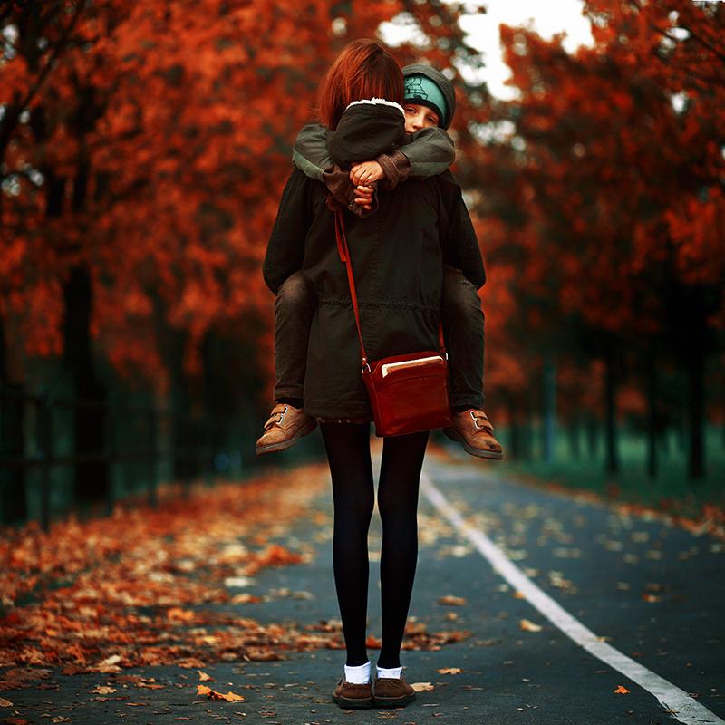 Schwester und Bruder