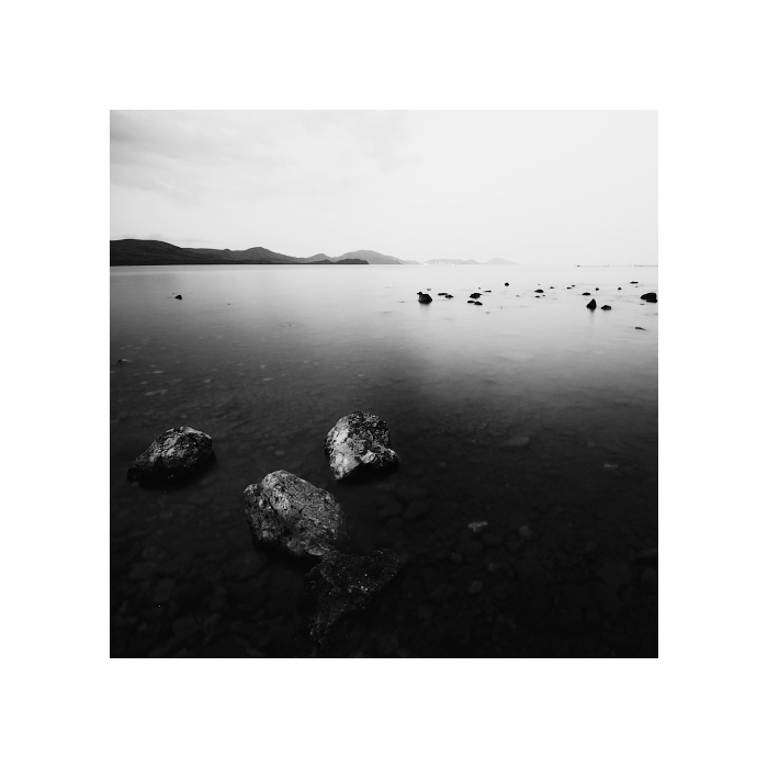 Schwarze und weiße Meer