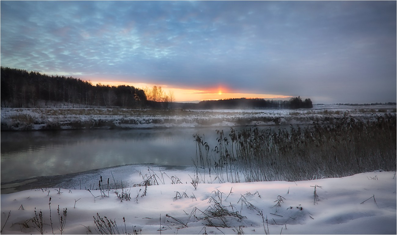Die Sonne war noch nicht aufgegangen