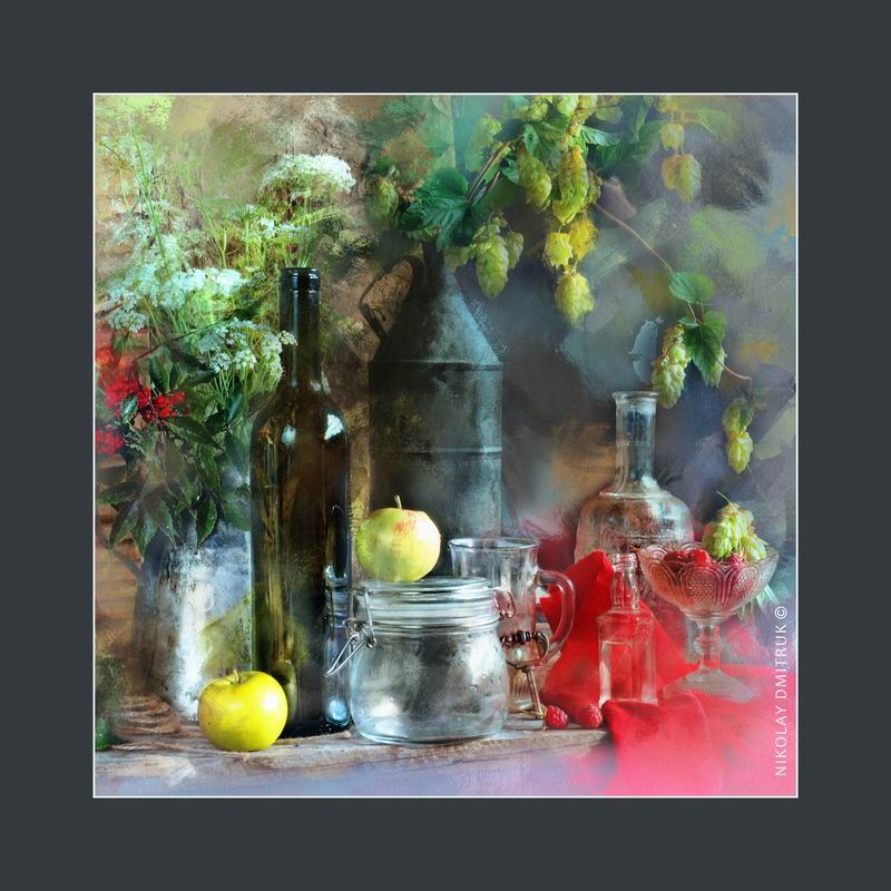 Schneeball-Himbeere. Art Residence "Zvoz" 2013