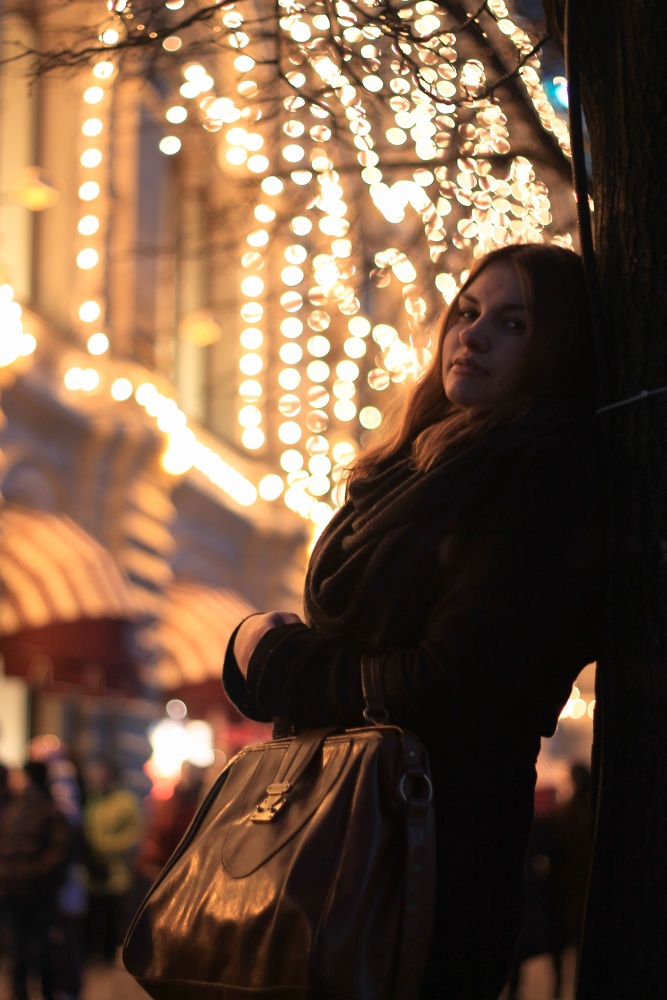 auf den Straßen von Moskau