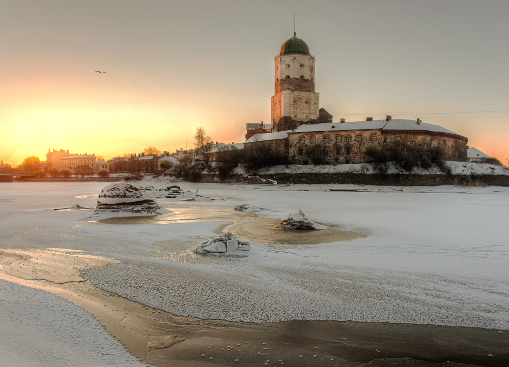 Vyborg. Januar