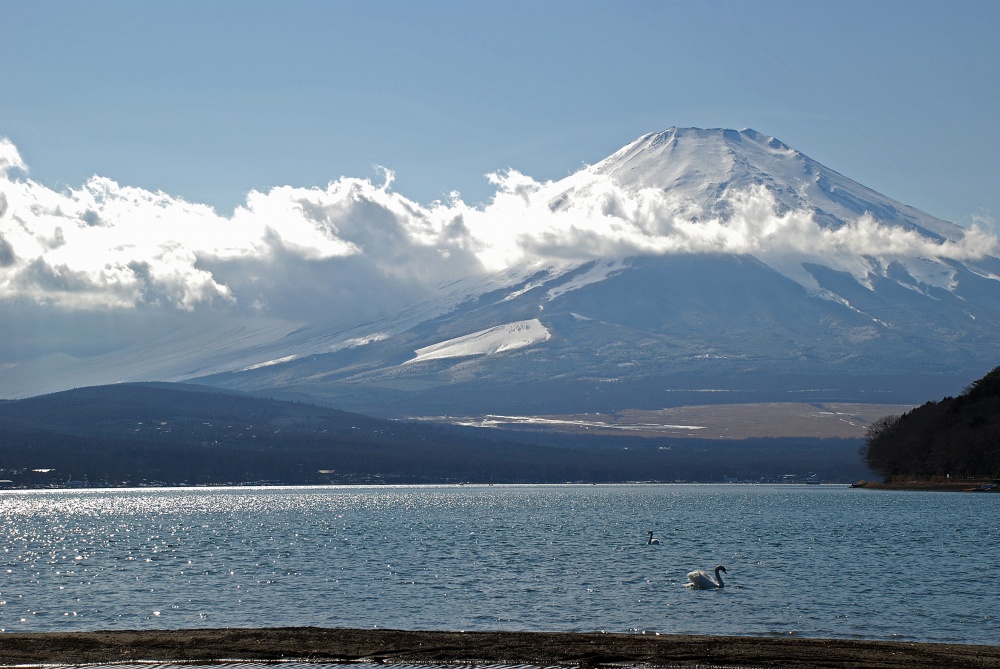 Gelassene Morgen Fuji-san