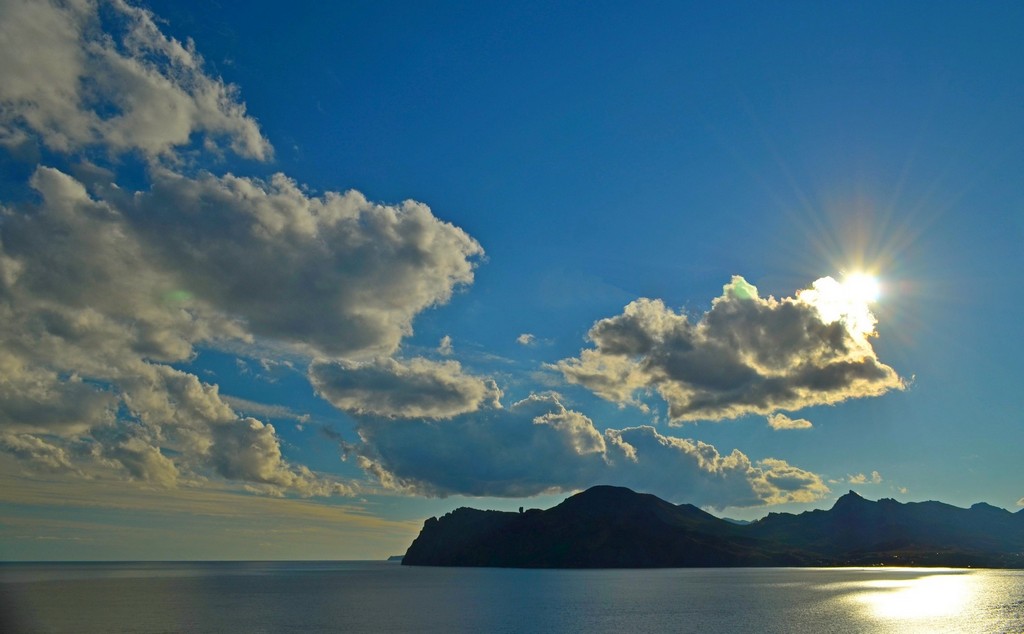 Sonnenuntergang über dem Kara-Dag