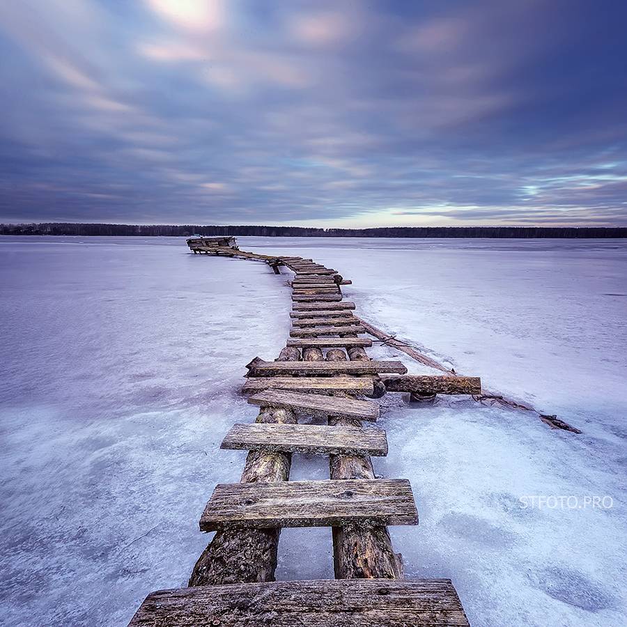 Pfad der Fischer (Winter)