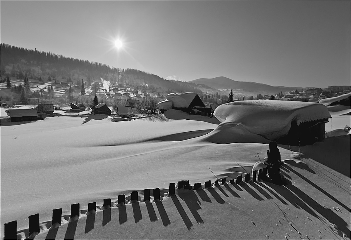 Schatten des Gewebes