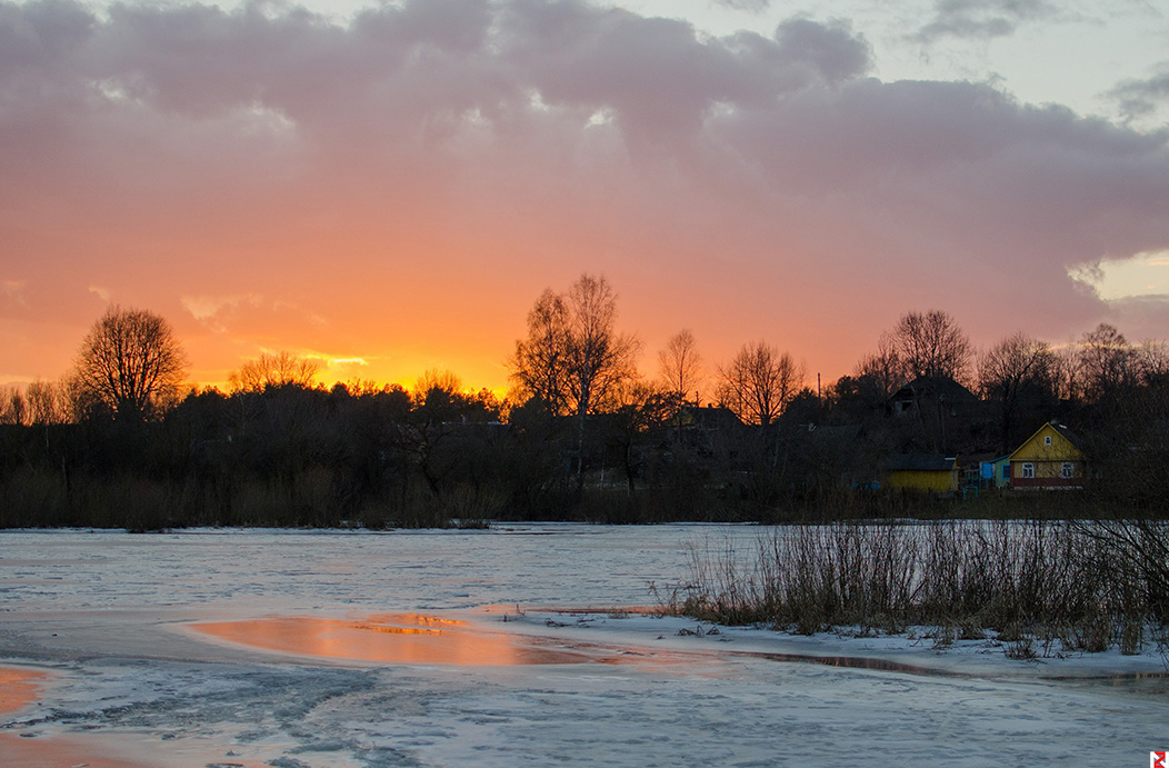 Sonnenuntergang über Nemanja