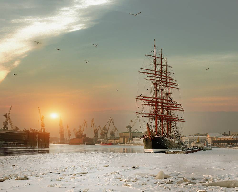Februar. "Sedov"