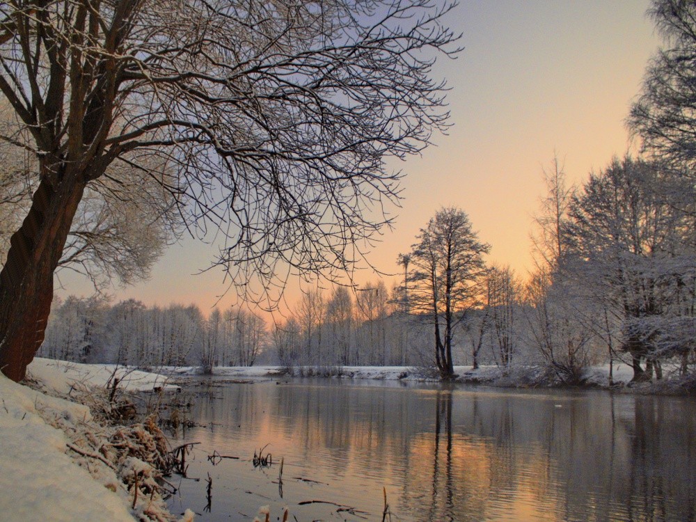 Morgen auf dem Fluss