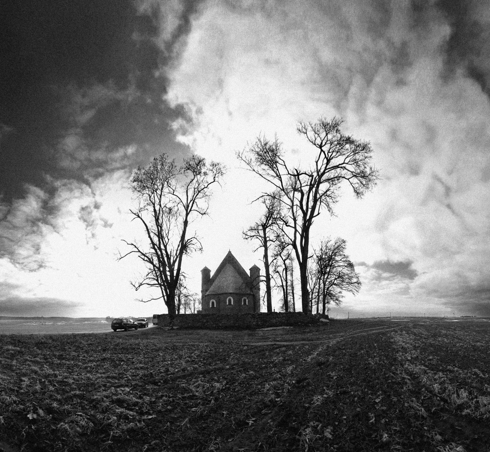 Kirche im Dorf Synkovichy