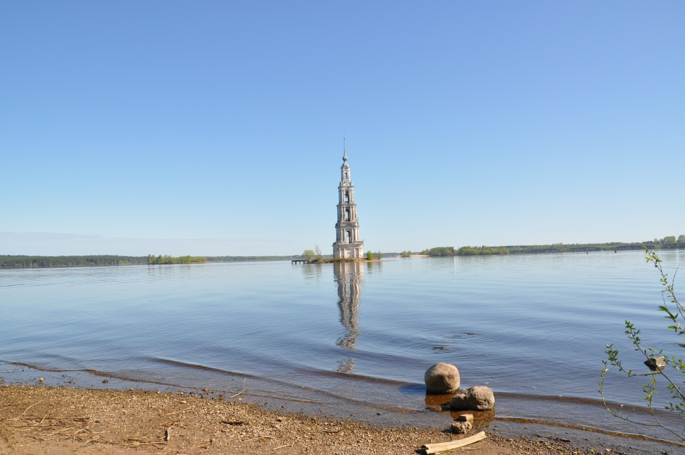 Kaljazin. Glockenturm der St.-Nikolaus-Kathedrale.
