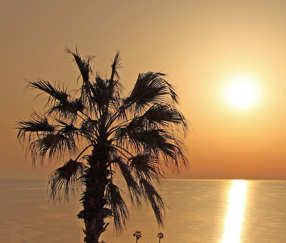 Heiße Sonne Afrikas
