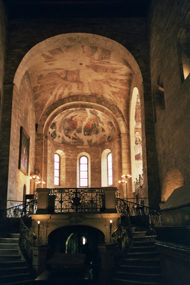 In der Basilika St. Jiri, Prag