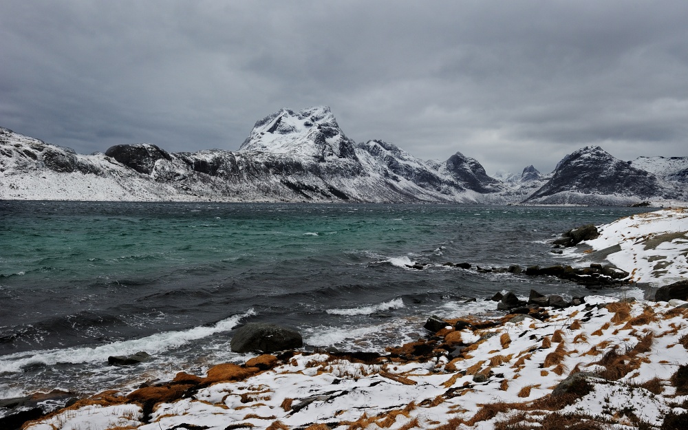 Harten Winter nördlich von Farbe.