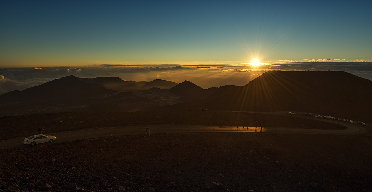 mit der Sonne treffen