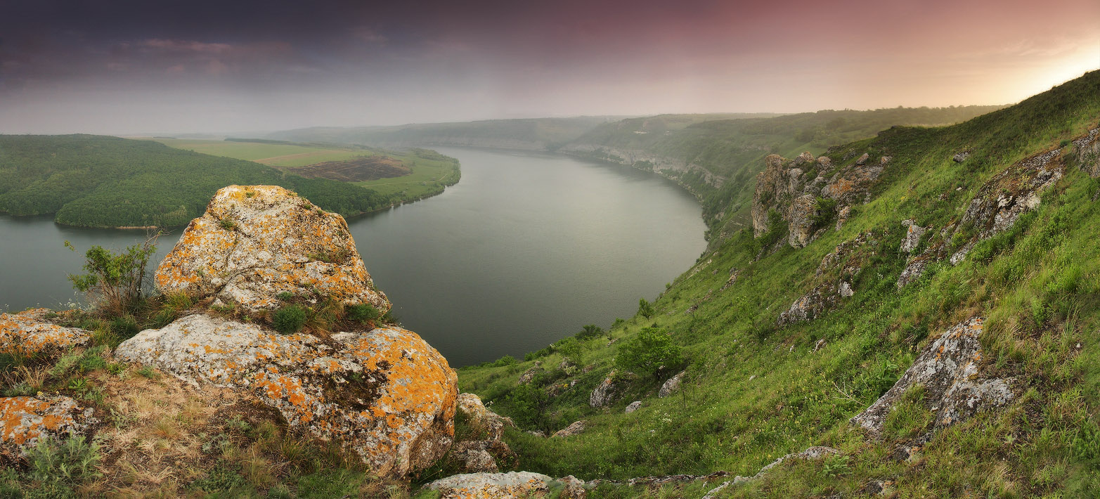 Mai morgens am Dnjestr