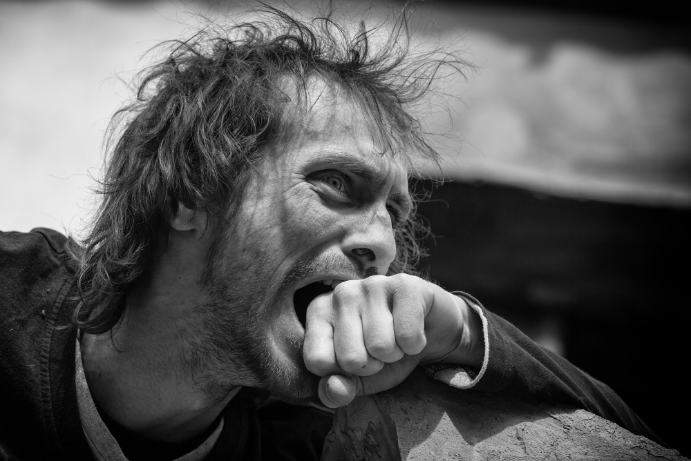 FOTOGRAFEN Bobruisk - HERREN emotionale Porträt