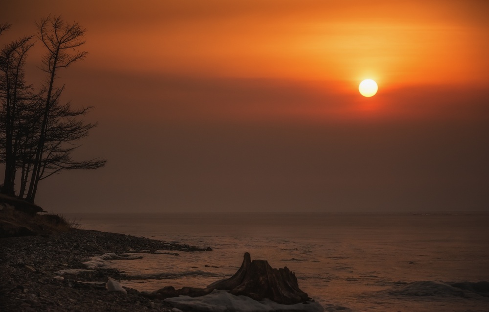 Baikal Morgengrauen ...