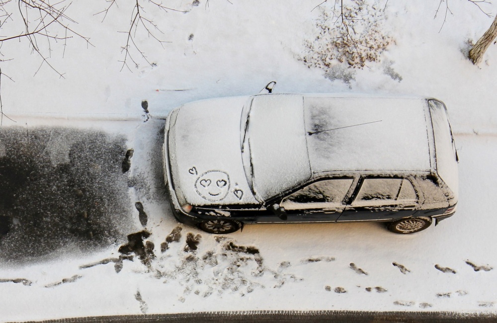 Jeder liebt Schnee ..