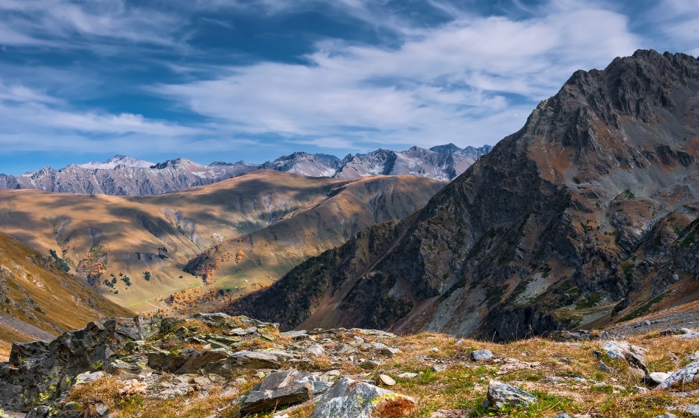 Arhiz. Sicht auf das Tal Sofia